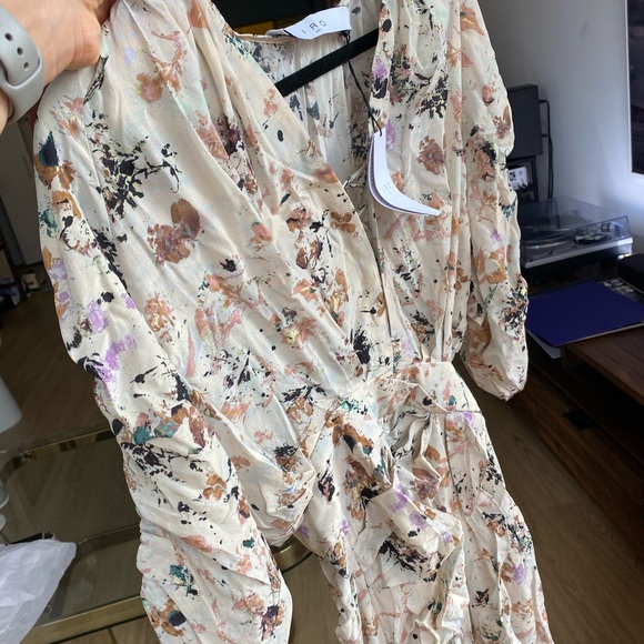 IRO MURA FLORAL PRINTED MINI DRESS - Picture 4 of 6